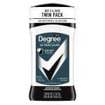 Degree Men UltraClear Antiperspirant Deodorant Black + White 4 count 72-Hour Sweat & Odor Protection Antiperspirant For Men With MotionSense Technology 2.70 Ounce (Pack of 4)